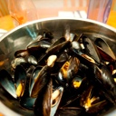 Steamed Mussels