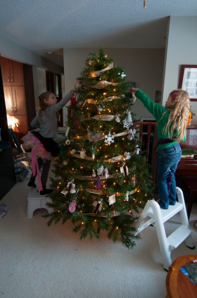 Our Christmas Tree helpers