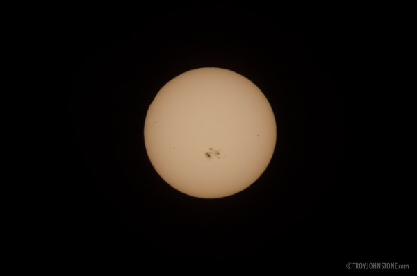 Solar Eclipse 5:20 - Last contact!